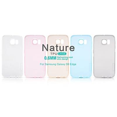 Nillkin coque de protection en tpu pour samsung galaxy s plus-s6 edge gris