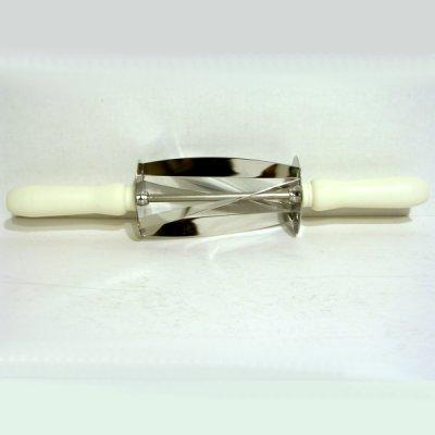 LACOR - Rouleau inox coupe pâte pour petits croissants