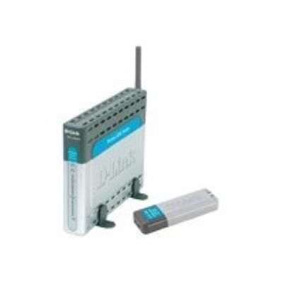 D-Link DSL-904 - Starter Kit - routeur sans fil - modem ADSL - commutateur 4 ports - 802.11b/g - 2,4 Ghz