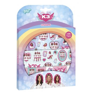 stickerset K3 Dreams filles 17,5 x 24,5 cm 3 feuilles