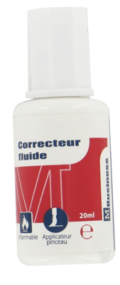 Majuscule - Correcteur Fluide - Flacon De 20 Ml