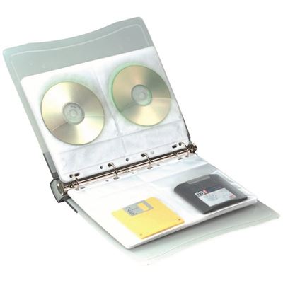 Classeur avec 10 Pochettes pour 4 CD/DVD