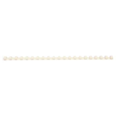 Pack de 100 peignes de reliure format A4 - 10 mm - Blanc