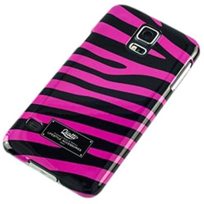 Qiotti fashion snap etui pour samsung galaxy s5 sm-g900 zèbre ro