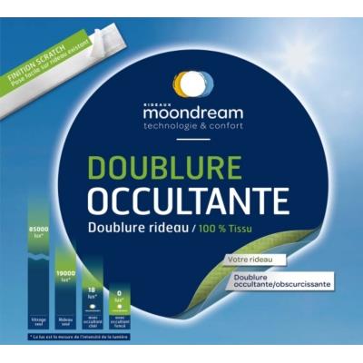 Doublure occultante universelle pour rideau MOONDREAM