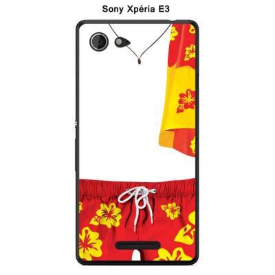 Coque Sony Xpéria E3 - Maillot de bain homme