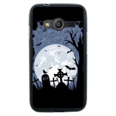 Coque souple pour Samsung Galaxy Trend 2 Lite G318h avec impression Motifs tombes