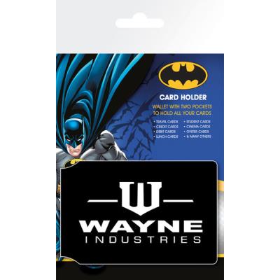 Porte Carte Batman Comic Wayne Industries