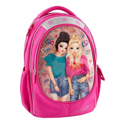 Sac à dos TOPModel Friends rose 34x23x44cm