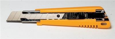Cutter corps ABS Olfa exl éco lame sécable 18mm