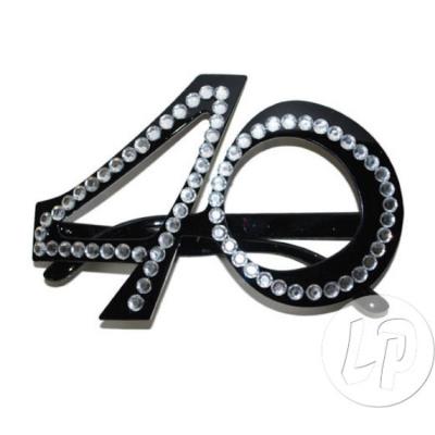 lunettes avec strass 40 ans
