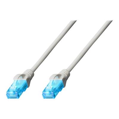 DIGITUS verbindingskabel - 25 cm - grijs