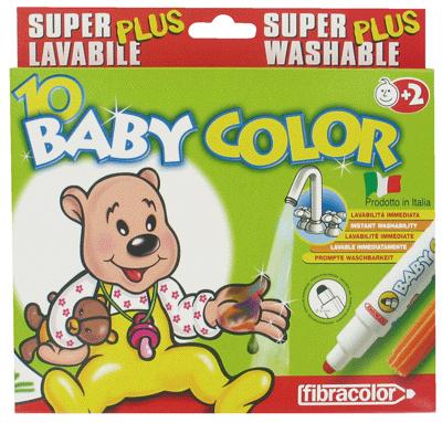 Feutre Coloriage Pm Bebe Assorti - Boite De 10 - Crayon de couleur - Achat  & prix