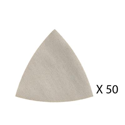 Jeu De 50 Triangles Abrasifs Super Souples Non Perforés Grain 240 Fein 63717126015