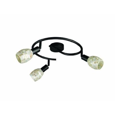 Massive 558098610 Nolana Forme Spéciale 3 X 12 W E14 230 V Rouille