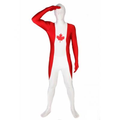 Costume drapeau du Canada Morphsuit - XXL
