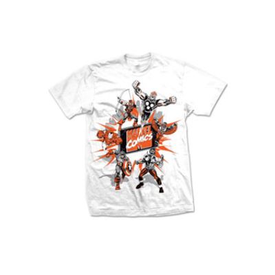 Marvel Comics T-Shirt Montage 2 (M)