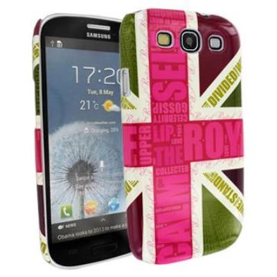 Coque à motif Drapeau Anglais UK collection Dominique Vari Galaxy S3 i9300