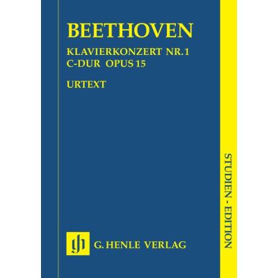 Partitions classique HENLE VERLAG BEETHOVEN L.V. - CONCERTO FOR PIANO AND ORCHESTRA NO. 1 C MAJOR OP. 15 Piano
