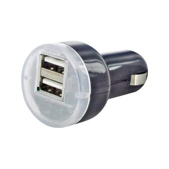 Chargeur Voiture 2-en-1 Allume-cigare + USB Pour Anciens Nokia (3110, 3210...) - Noir