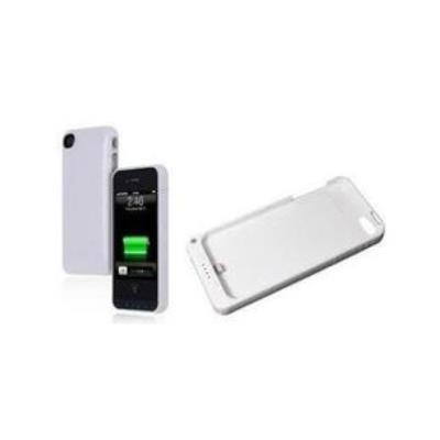 Batterie coque Iphone 5/5S 2200 mAh "Blanc"