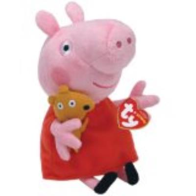 Peppa Pig Ty Beanie - Peppa and Teddy