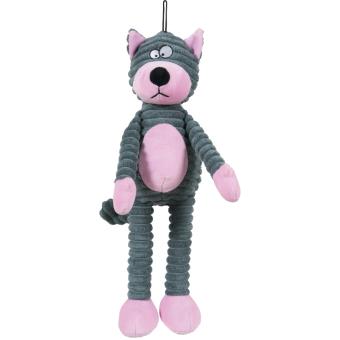 Jouetpour Chien Peluche Chat Rose 25cm Jouets Et Vêtements