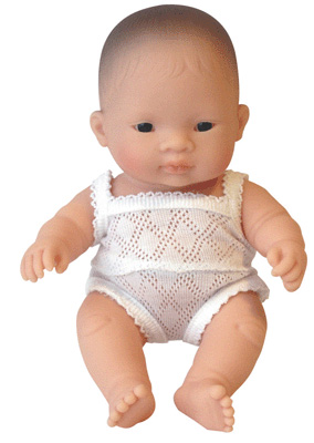 Poupee Fille 21cm, Asiatique