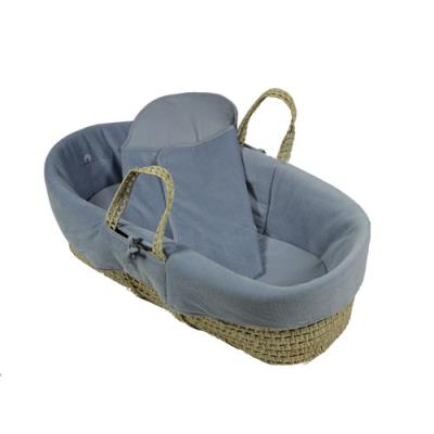 Couffin en osier et coton biologique Ocean