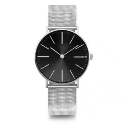 Montre Lambretta Homme modèle Cesare 42 Milanaise Noire - 2187BLA
