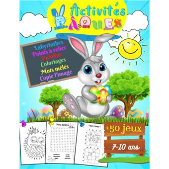 Livre multi-jeux pour enfant Cahier d'activités pour enfant de 7 à 10 ans  NLFBP Editions - broché - NLFBP Editions - Achat Livre