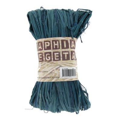 Raphia végétal - Bleu - 50 g - Ammi