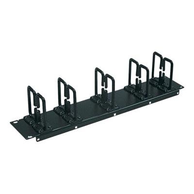 Tripp Lite Rack Enclosure Cabinet Horizontal Cable Ring Flexible 2URM - kabelbeheerpakket voor rack (horizontaal) - 2U