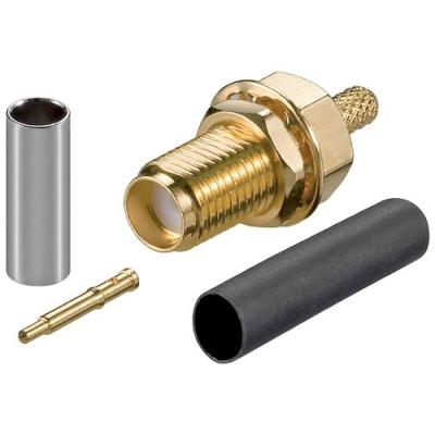Wentronic prise rp-sma pour câbles coaxiaux rg-174 316