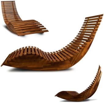 Inclinable Chaise Longue Bain De En Ergonomique Transat Bois 5RqjALSc34