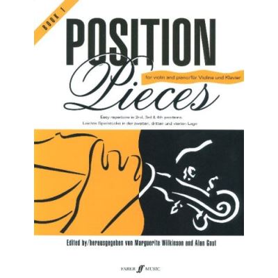 POSITION PIECES. VOL.1 (VIOLIN ET PIANO)