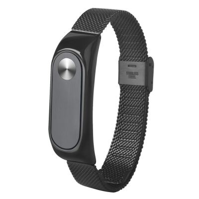 Mode légère en acier inoxydable intelligent montre-bracelet Bracelet Pour Xiaomi Miband 2 Pealer293