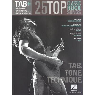 Tab+ 25 Top Classic Songs Tab Tone Technique Guitar Recorded Version