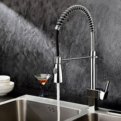 Robinet de cuisine mitigeur avec tête amovible design contemporain