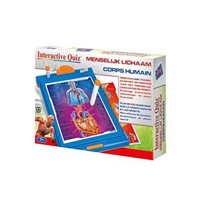 Clementoni - 0619206 - jeu de questions réponses - quiz interactif corps