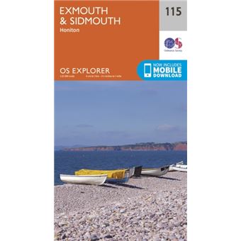 Os Explorer Map (115) Exmouth And Sidmouth (Map) Ordnance Survey ...