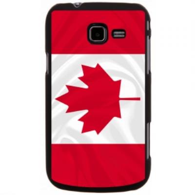 Coque rigide Galaxy Trend Lite S7390 Impression drapeau Canada