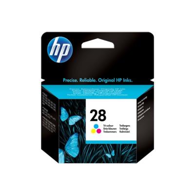 HP 28 - kleur (cyaan, magenta, geel) - origineel - inktcartridge