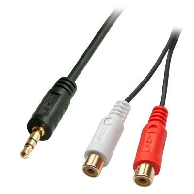 Câble audio RCA F vers jack 3,5mm M 25cm