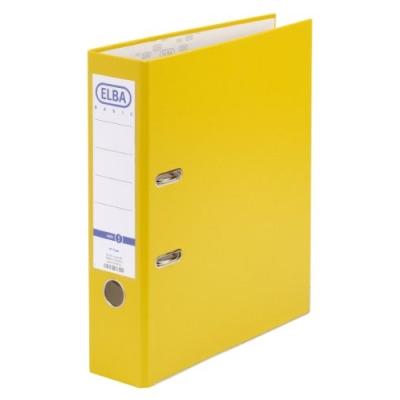 Elba Classeur smart papier PP largeur dos : 80 mm jaune DIN A4 couverture extérieure PP - vue 2