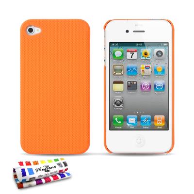 Coque ORIGINAL Ultra Fine Orange , Le Pika, Premium de MUZZANO pour APPLE IPHONE 4S
