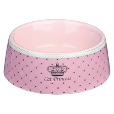 Comparer les prix de Cat 2 Princess Écuelle Céramique, 0,18 L/Ø 12 Cm, Rose - 24780 - Mon Animalerie