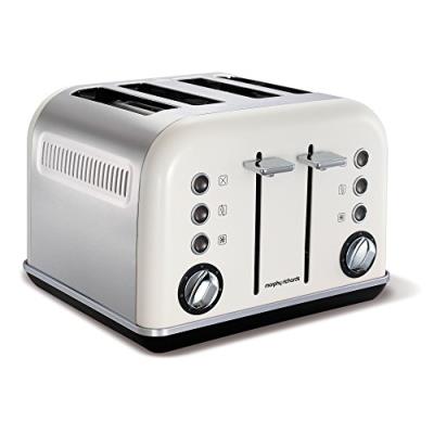 Morphy richards accents grille-pain 4 fente blanc