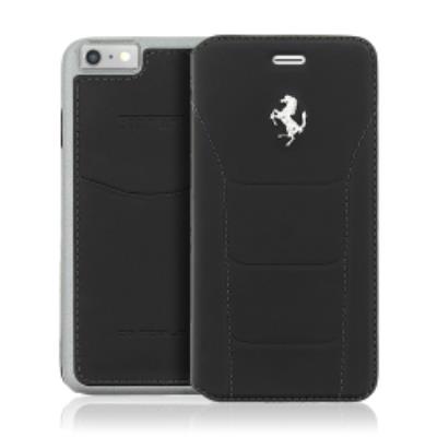 Book Case Ferrari 488 pour Apple Iphone 6, 6S noir