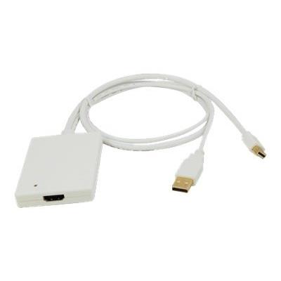 LogiLink Mini DisplayPort + USB Audio to HDMI Adapter videoconverter